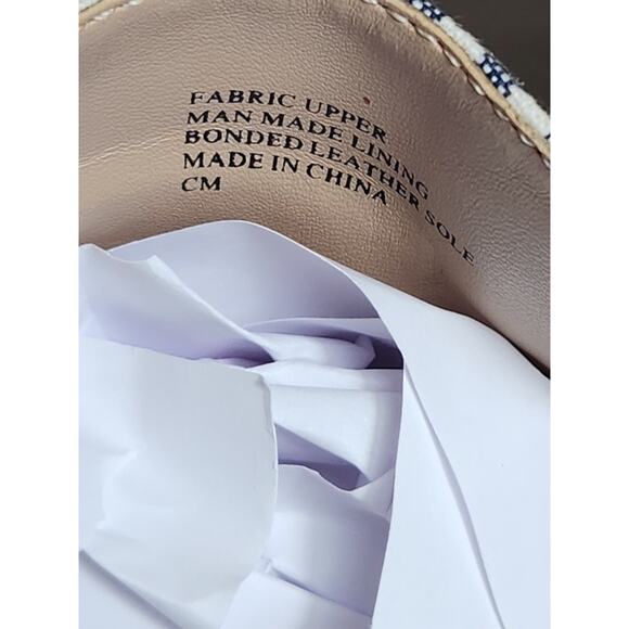 Charles by Charles David Striped Acapulco Mules W/ Buckle Size 7 1/2 Euc - Picture 7 of 7